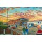 Oldham Athletic FC - Boundary Park Stadium Art Slate Presentation